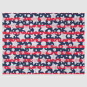 Patriottische sterren en Stripes Tissuepapier (Voorkant)