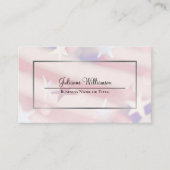 Patriottische sterren en Stripes Watermerk Simple Visitekaartje (Voorkant)