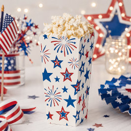 Patriottische Sterren Favor Doos Bedankdoosjes
