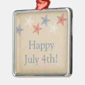 Patriottische sterren Juli 4e Ornament (Links)