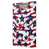 Patriottische sterren klembord (Links)