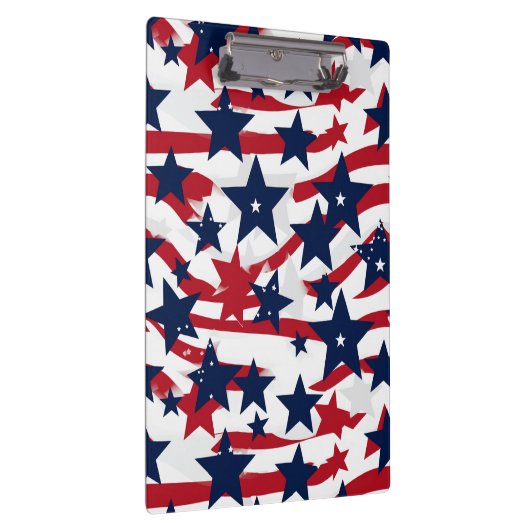 Patriottische sterren klembord (Rechts)