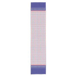 Patriottische sterren korte tafelloper