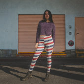 Patriottische sterren leggings
