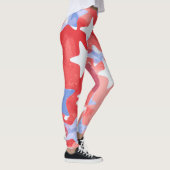 Patriottische Sterren Leggings voor 4 juli (Rechts)