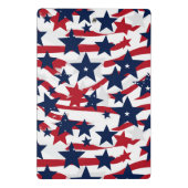 Patriottische sterren mini klembord (Achterkant)