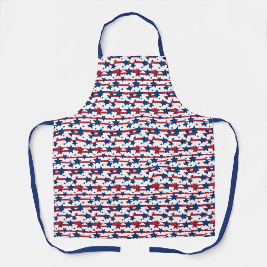 Patriottische sterren schort (Voorkant)