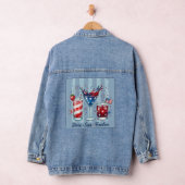 Patriottische sterren Sips vrijheid Denim Jacket (Hangar)