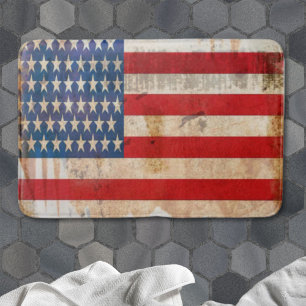  Patriottische Sterren Strepen Amerikaanse vlag Badmat