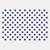 Patriottische Sterren Strepen DIY Patroon & BG Kle Inpakpapier Vel (Voorkant 3)