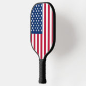 Patriottische sterren & strepen pickleball paddle (Links)