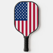 Patriottische sterren & strepen pickleball paddle (Achterkant)