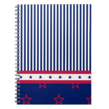 Patriottische sterren strepen rood wit blauw USA V