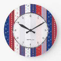 Patriottische sterren & Stripes Abstracte Amerikaa