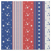 Patriottische sterren & Stripes Abstracte Amerikaa Stof (Close Up)