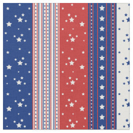 Patriottische sterren & Stripes Abstracte Amerikaa Stof