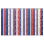 Patriottische sterren & Stripes Abstracte Amerikaa Stof (Fat Quarter)