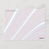 Patriottische sterren Stripes Freedom Flag 4 juli Briefkaart (Achterkant)