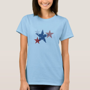 Patriottische sterren t-shirt