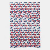 Patriottische sterren theedoek (Verticaal)