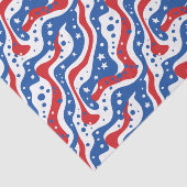 Patriottische sterren tissuepapier (Detail)