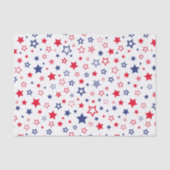 Patriottische sterren tissuepapier (Voorkant)