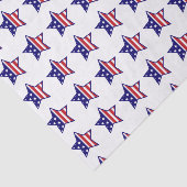 Patriottische sterren tissuepapier (Detail)