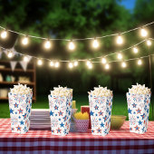 Patriottische sterren voor doos bedankdoosjes