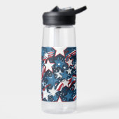 Patriottische sterren waterfles (Links)