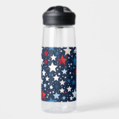 Patriottische sterren waterfles (Voorkant)