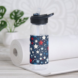 Patriottische sterren waterfles
