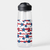 Patriottische sterren waterfles (Voorkant)