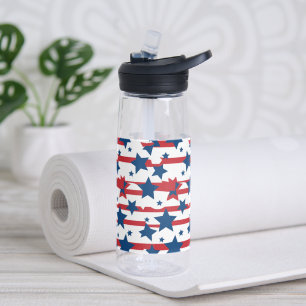 Patriottische sterren waterfles