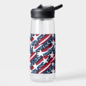 Patriottische sterren waterfles (Links)