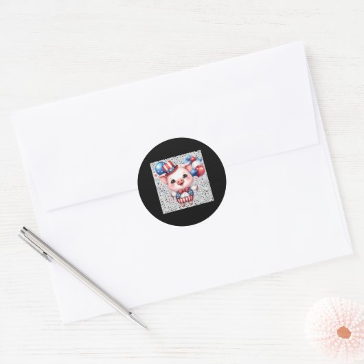 patriottische Sticker (Envelop)