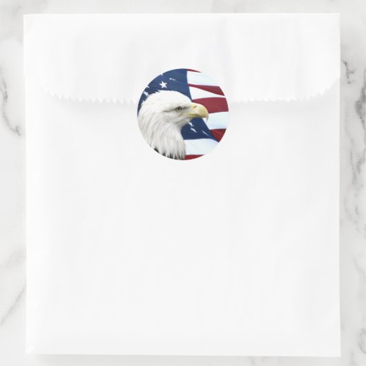 Patriottische sticker (Tas)
