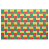 Patriottische stof van de vlag van Benin (Fat Quarter)