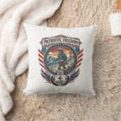 Patriottische Strandjutter Vector Graphic T-shirt_ Kussen (Deken)