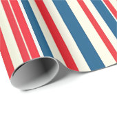 Patriottische strepen cadeaupapier (Rol Hoek)