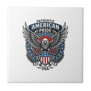 Patriottische Strijdhavik Patriotische Adelaar & H Tegeltje