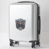 Patriottische Strijdhavik Patriottische Adelaar & Sticker (Koffer)