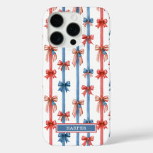 Patriottische Strikken en Strepen met Monogram