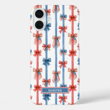 Patriottische Strikken en Strepen met Monogram