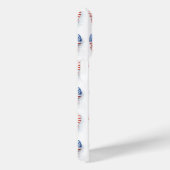 Patriottische Strikken Met Monogram Case-Mate iP iPhone Case (Achterkant / Rechts)