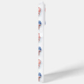 Patriottische Strikken Met Monogram Case-Mate iP iPhone Case (Achterkant / Rechts)