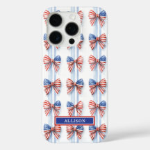 Patriottische Strikken Met Monogram Case-Mate iP