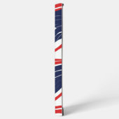 Patriottische stroom samsung galaxy hoesje (Linkerkant)