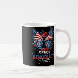 Patriottische Subtiele Anti-trump Coquette Patriot Koffiemok