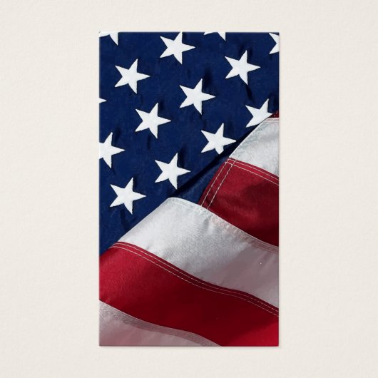 Patriottische sympathie Funeral Memorial Prayer Ka Visitekaartje (Voorkant)