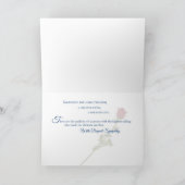 Patriottische sympathie Vlag en Roos Kaart (Binnen)